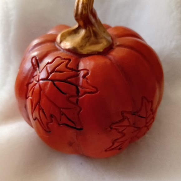 Festive Orange Pumpkin Decor - Picture 3 of 3